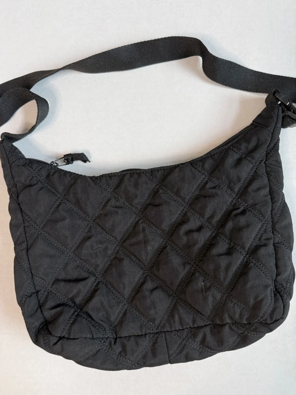 Amazon Cross Body Bag Purse Black Quilted - Picture 3 of 8